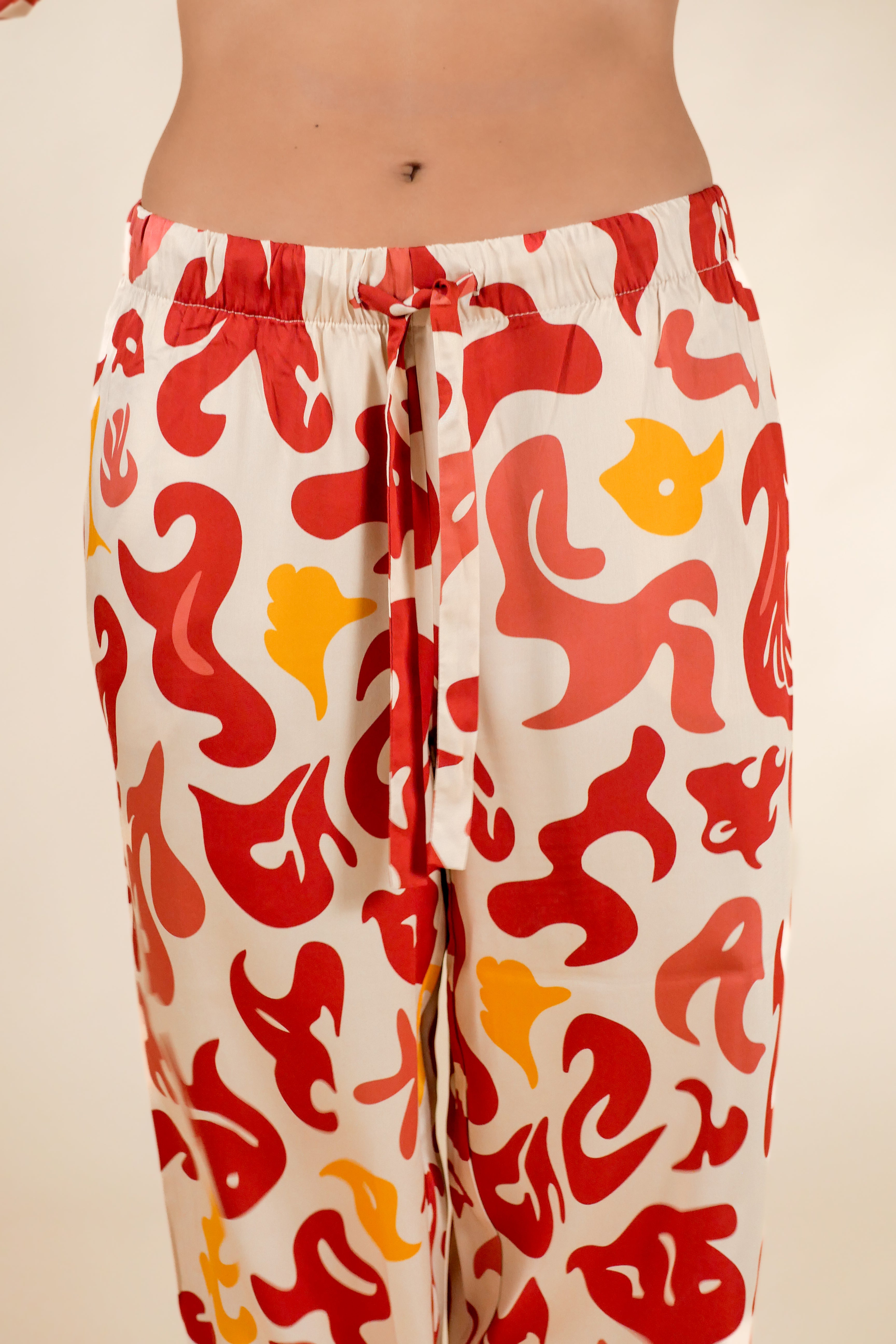 Kalypso Anemone Ivory Pyjama Set