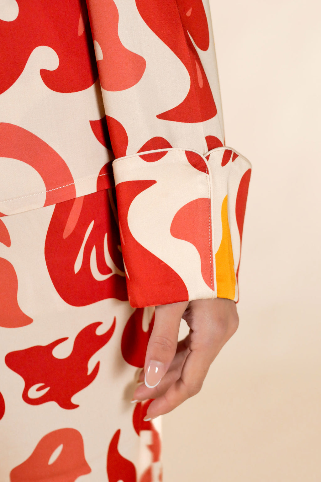 Kalypso Anemone Ivory Pyjama Set