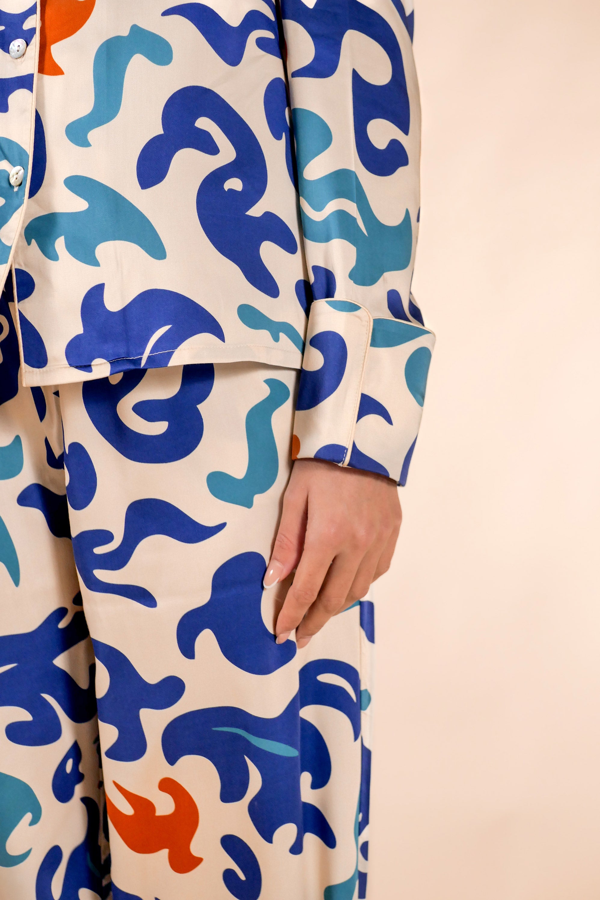 Kalypso Thalassa Ivory Pyjama Set