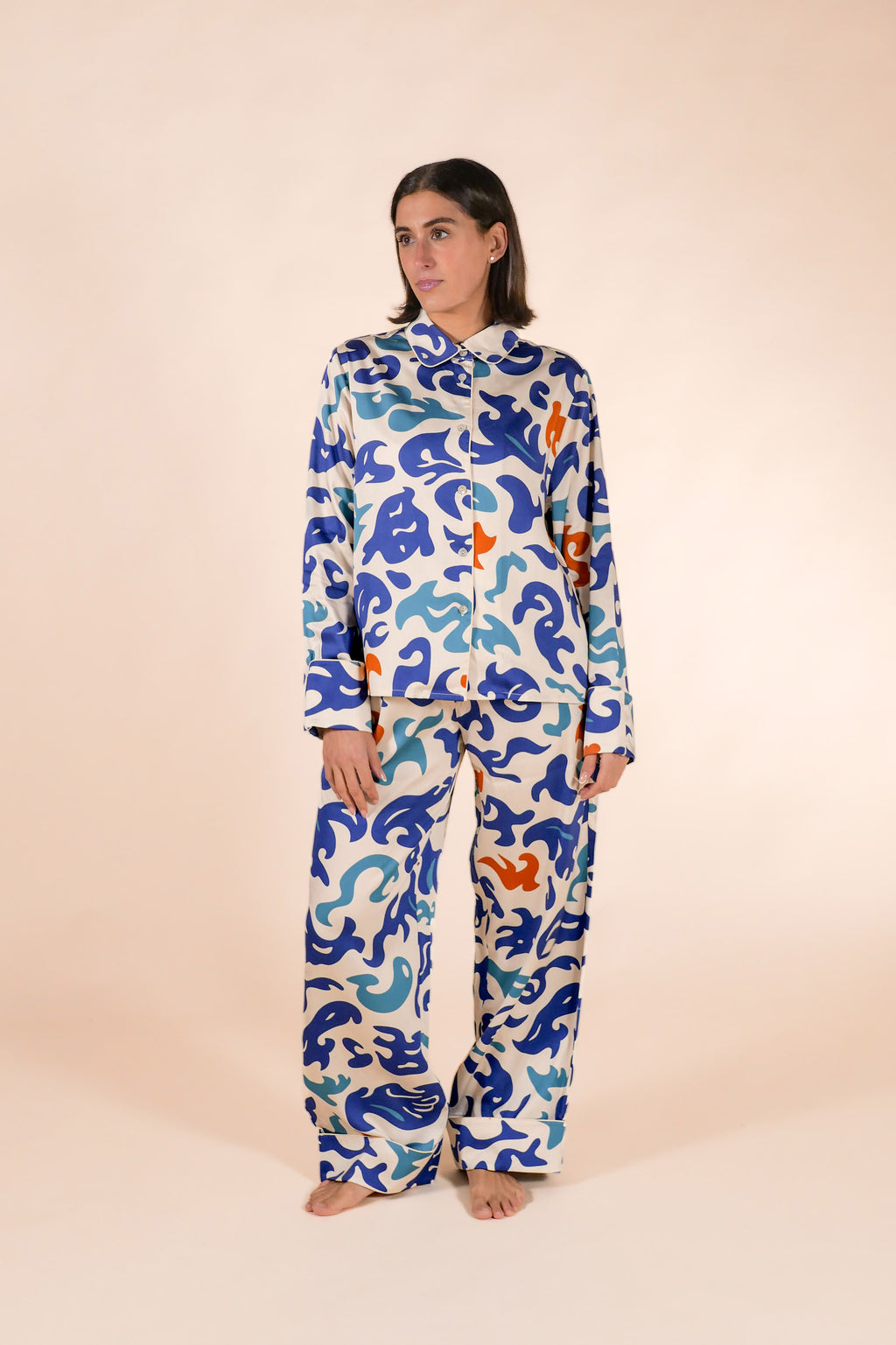 Kalypso Thalassa Ivory Pyjama Set