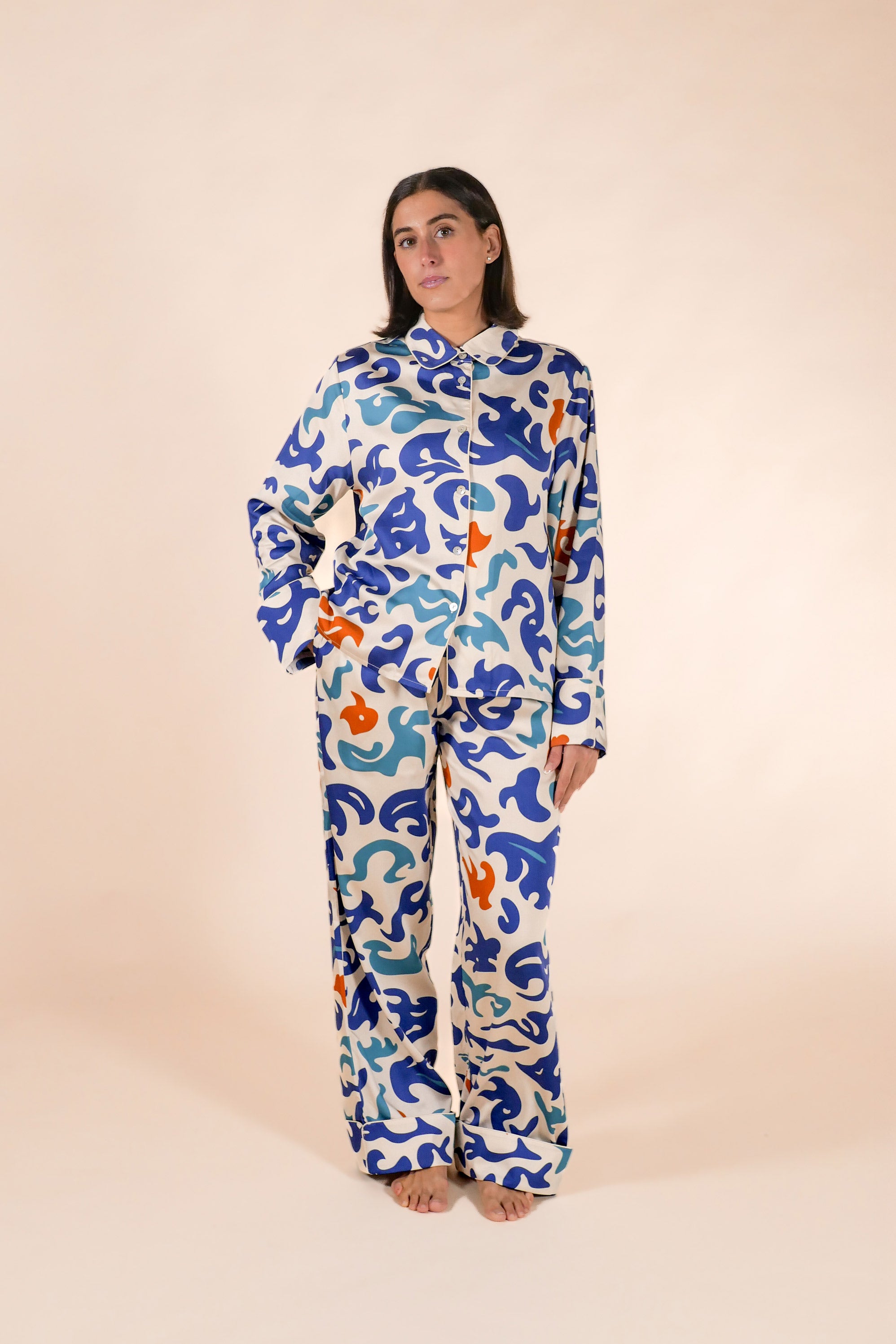 Kalypso Thalassa Ivory Pyjama Set