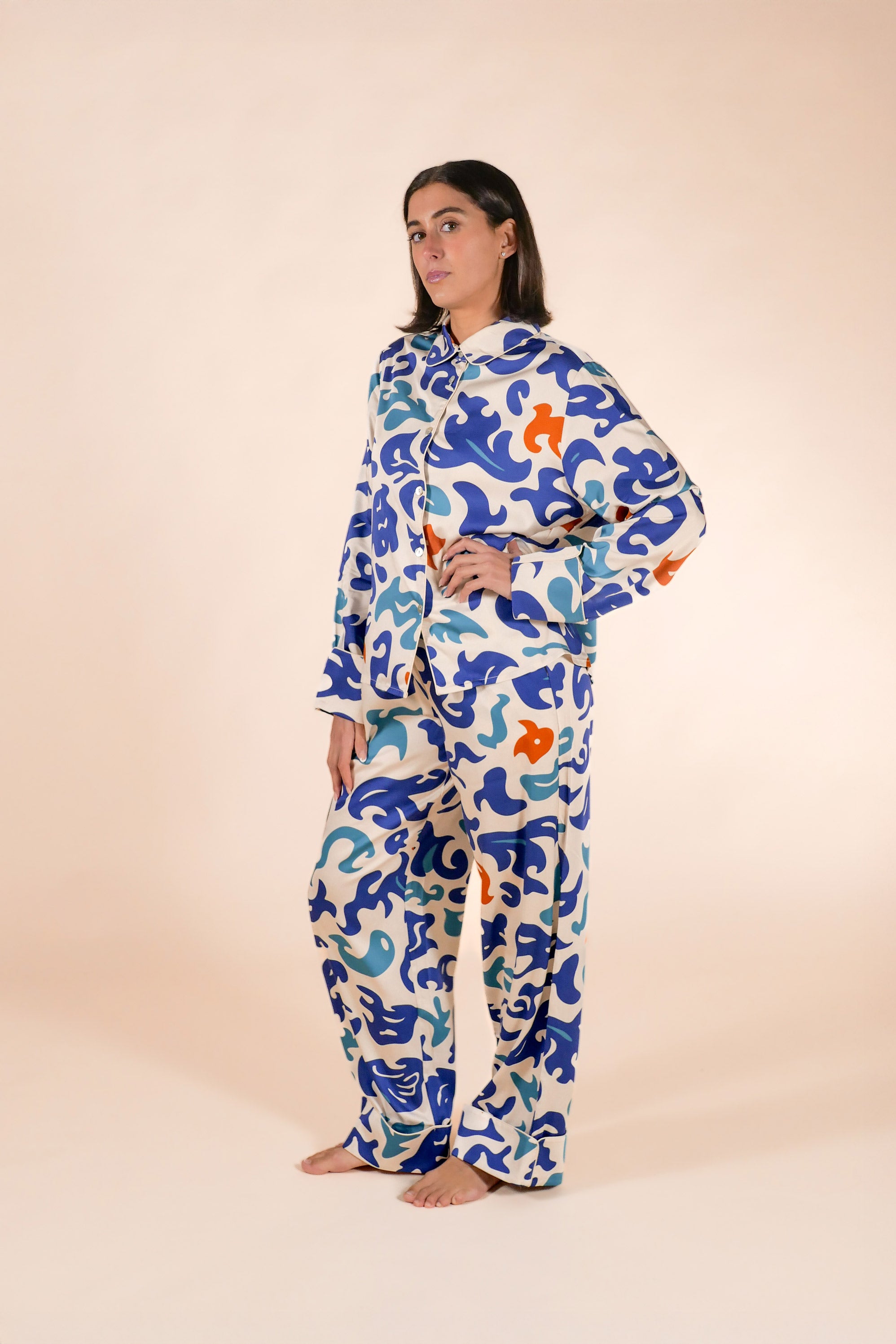 Kalypso Thalassa Ivory Pyjama Set