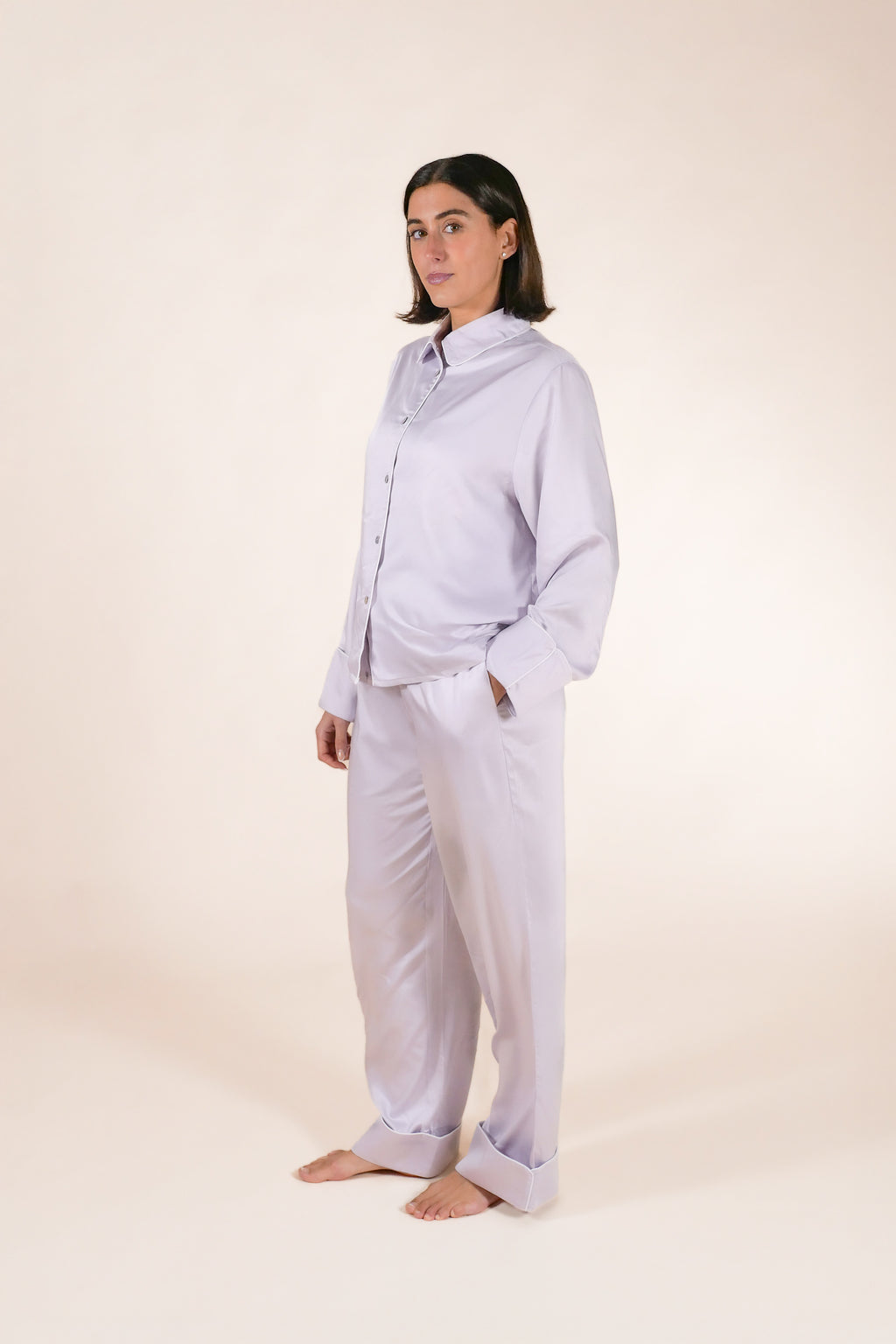 Essence Lavender Ivory Pyjama Set