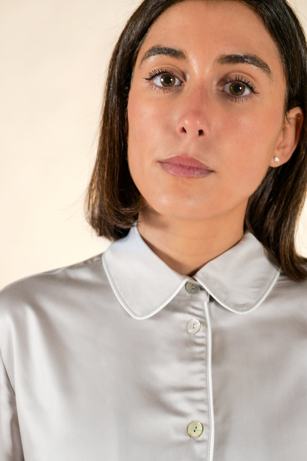 Essence Silver Ivory Pyjama Set